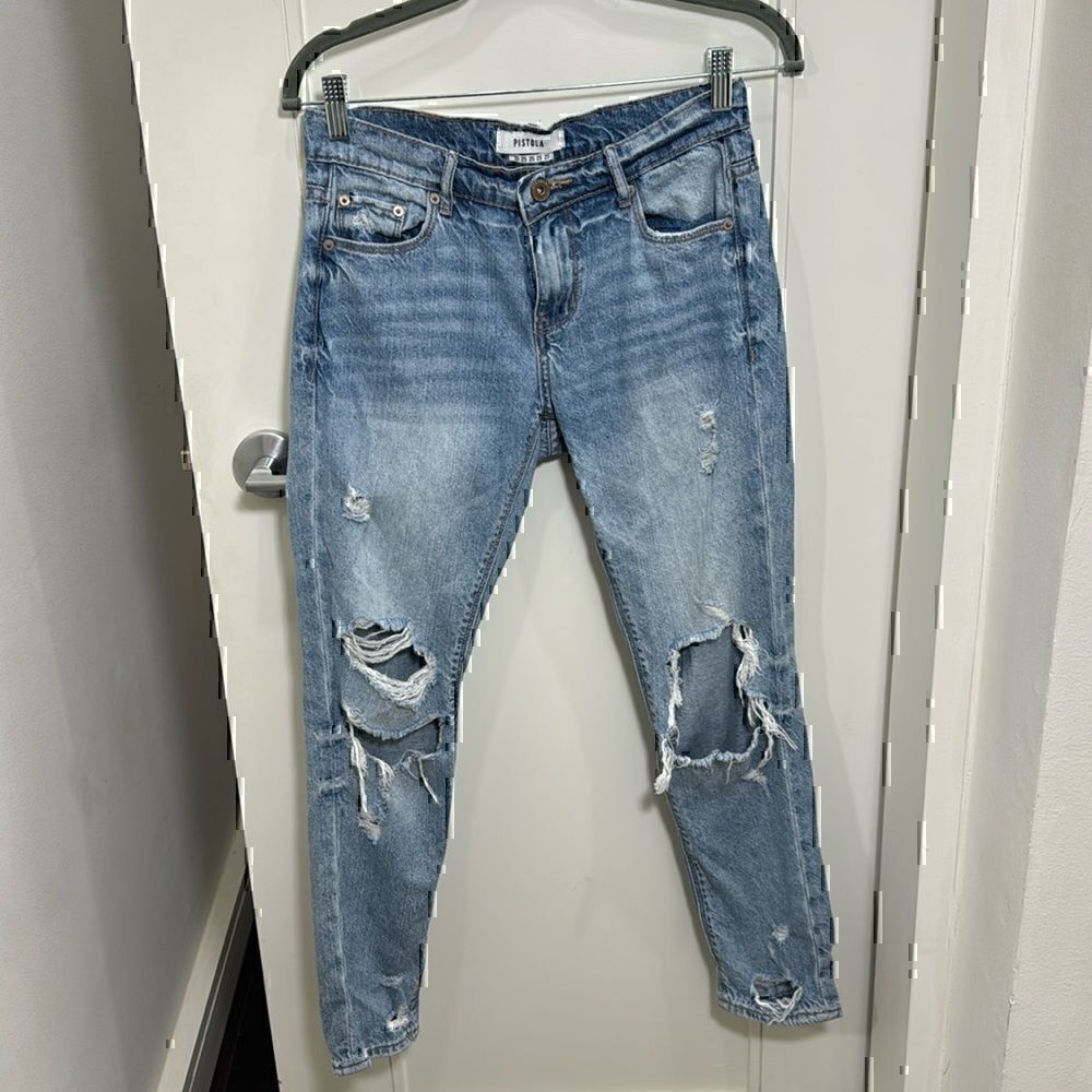 Pistola  Distressed Jeans 100% Cotton size 25